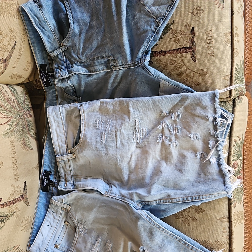 Zare Mens Jean Shorts